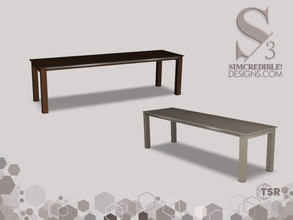Sims 3 — Fine Flavours Dining Table by SIMcredible! — by SIMcredibledesigns.com