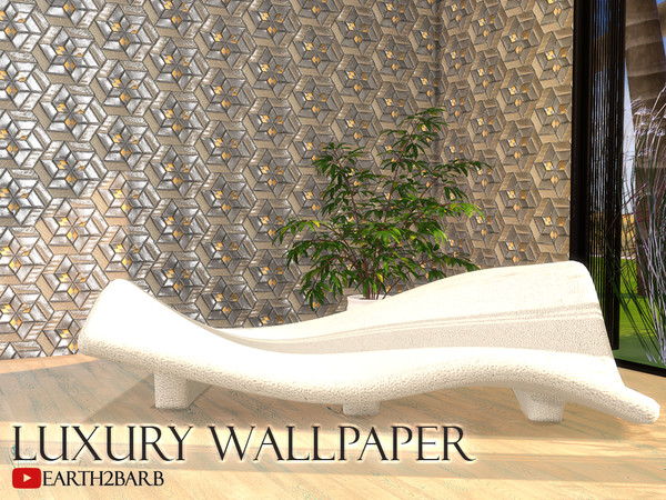 Sims 4 — Luxury Wallpaper by barbara93 — Modern Luxury Wallpaper. Gallery ID: barb2earth YT: earth2barb