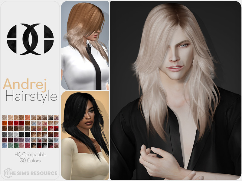 The Sims Resource - Andrej Hairstyle