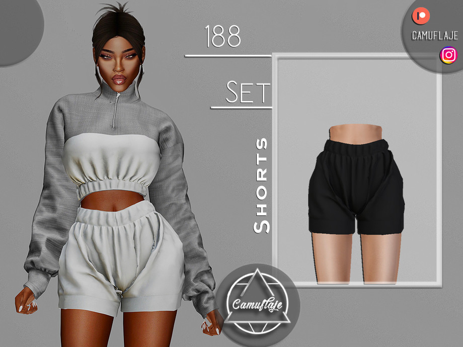 The Sims Resource - SET 188 - Shorts