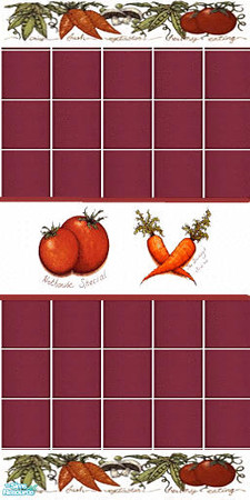 Sims 2 — Garden fresh 1 tiled by devilishdawn —  