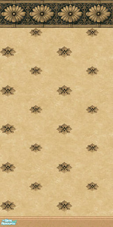 Sims 2 — Classic Wallpaper-Classic Black by kittyispretty69 — A classic wallpaper to add beauty to your Sims' homes.