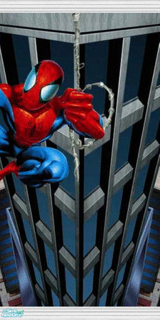 Sims 2 — PT Spiderman Wall Mural - Wall 2 of 3 by Primetime024 — as name implies