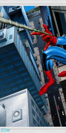 Sims 2 — PT Spiderman Wall Mural - Wall 1 of 3 by Primetime024 — as name implies