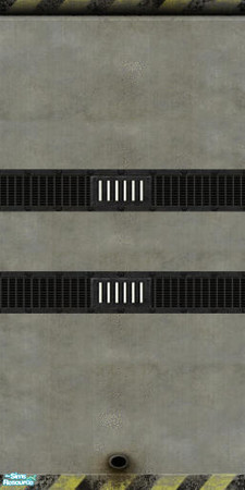 Sims 2 — Concrete wall 2 by gonein60 — A wall.