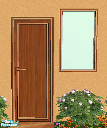 Sims 2 — Luxury Solid Door diagonal by chrissy6930 — Diagonal version of Luxury Solid Door from this set. Requires that