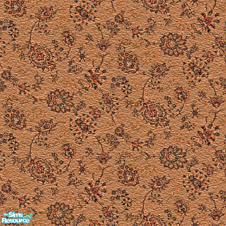 Sims 2 — Chocolate carpet 003 by Helena — -