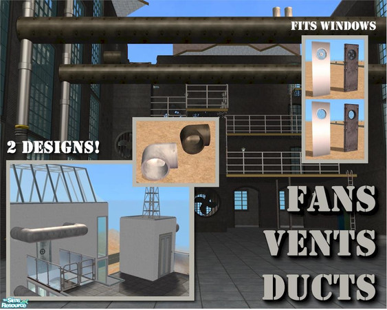 Sims 2 — 1-tile Circular Shaft (Corner Piece) by Cyclonesue — A decorative shaft that fits all the 1-tile round windows