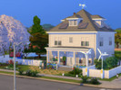 Sims 4 — Betterton House No CC by texxasrose — Large family house, eco-friendly. Formal living and dining room plus