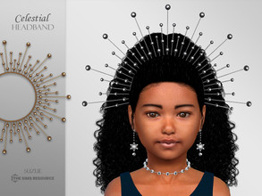Sims 4 — Celestial Headband Child by Suzue — -New Mesh (Suzue) -8 Swatches -For Female and Male -Hat Category -HQ