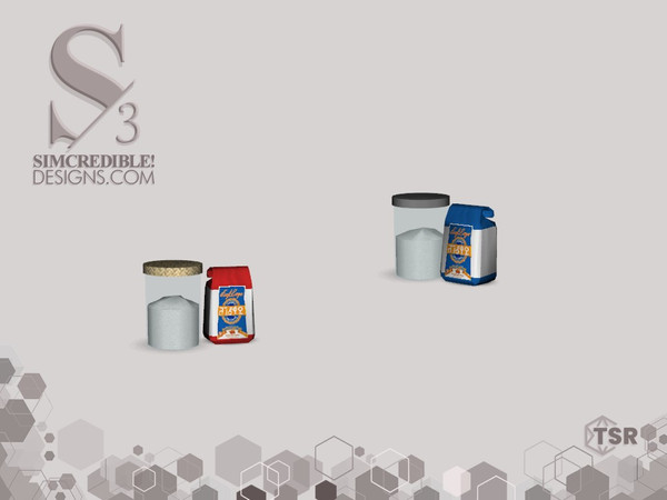 Sims 3 — Form and Function - Flour and Sugar by SIMcredible! — SIMcredibledesigns.com