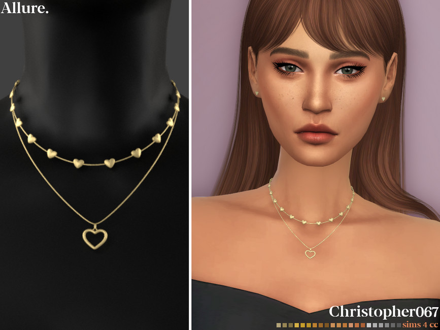 Download Allure Necklace The Sims 4 Mods Curseforge