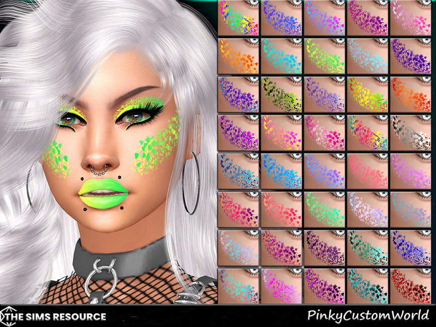 The Sims Resource - Makeup Set N1 - Rave Blush