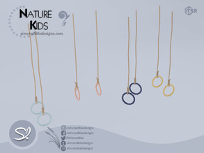Sims 4 — Nature Kids Rings [decor] by SIMcredible! — by SIMcredibledesigns.com available exclusively at TSR 6 colors