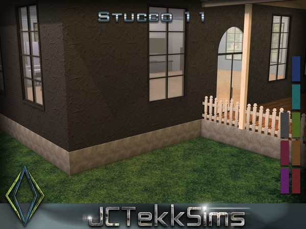 Sims 4 — Stucco 11 by JCTekkSims — Created by JCTekkSims.