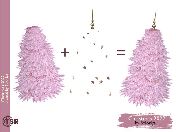 Sims 4 — Christmas 2022. Christmas Ornaments, v3 by soloriya — Christmas ornaments for Christmas tree. Part of Christmas