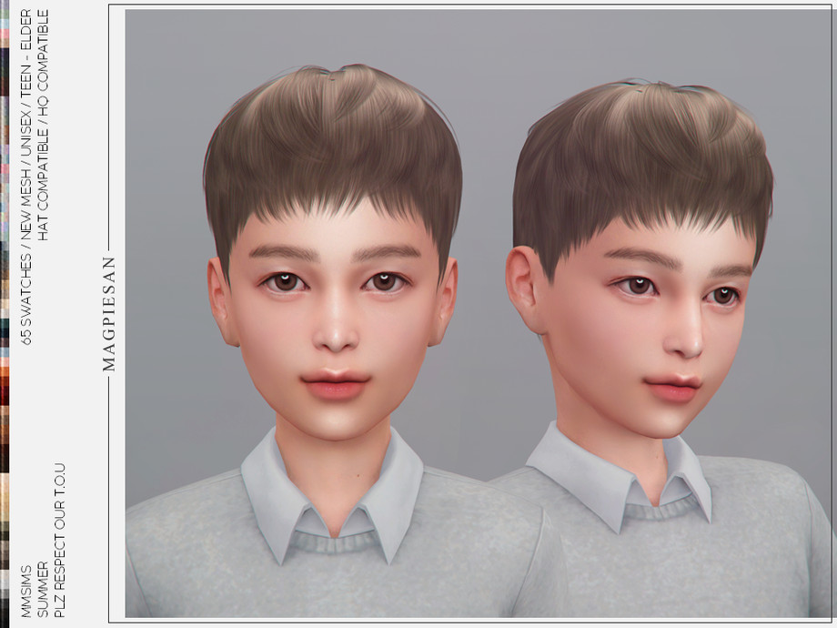 The Sims Resource - Summer Hair for Child
