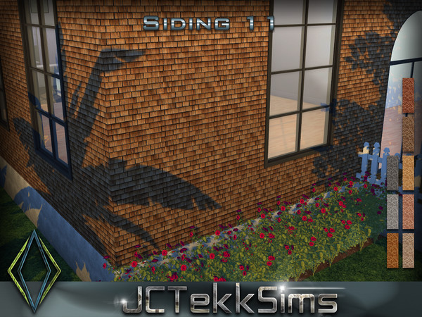 Sims 4 — Siding 11 by JCTekkSims — Created by JCTekkSims.