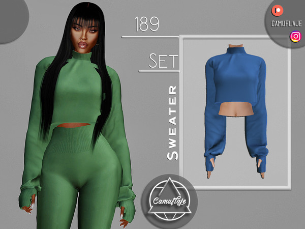 The Sims Resource - SET 189 - Sweater