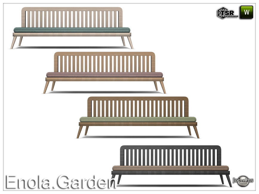 The Sims Resource Enola Garden sofa