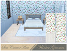 Sims 4 — Winter Gnomes Wallpaper by Sim_Creator_Ann — A brandnew winter wallpaper, in 3 wall heights, 2 swatches and it's
