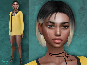 Sims 4 — Emanuelle Enselet by caro542 — Hello I am Emanuelle, young woman gifted in business Go to Required tab to upload