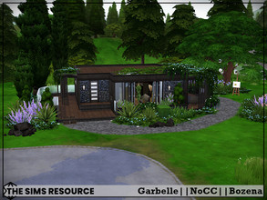Sims 4 — Garbelle by Bozena — The house is located in the Windenburg . Have fun Lot: 30 x 20 Value: $ 39 734 Lot type: