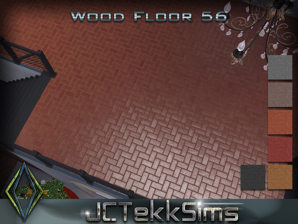 Sims 4 — Wood Floor 56 by JCTekkSims — Created by JCTekkSims.
