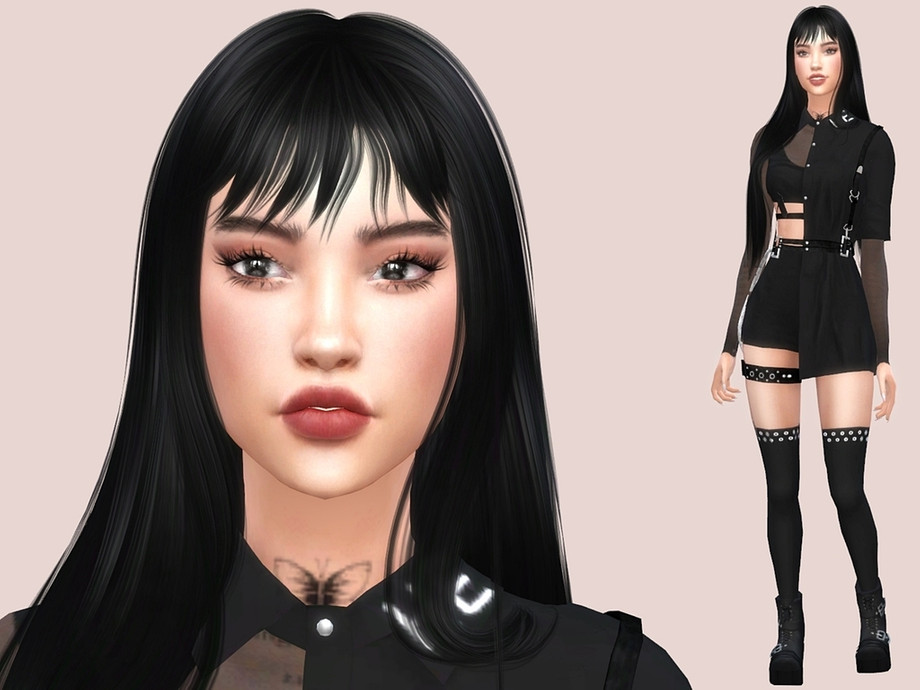 The Sims Resource - Areum Kim - TSR CC Only