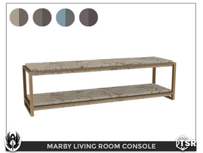 Sims 4 — Marby Living Room Console by nemesis_im — Console from Marby Living Room Set - 4 Colors - Base Game Compatible