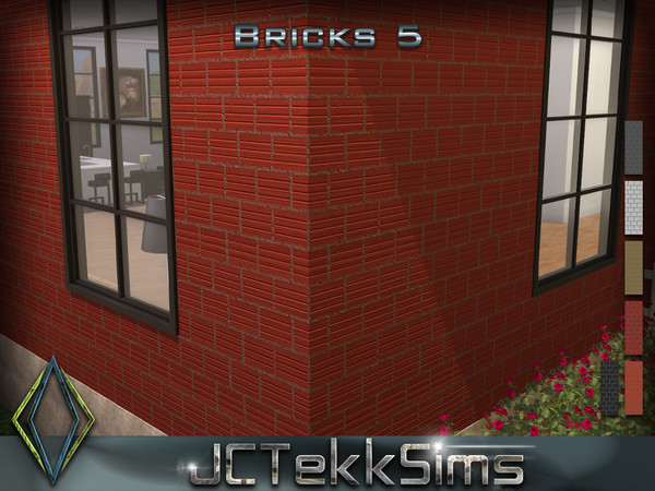 Sims 4 — Bricks 5 by JCTekkSims — Created by JCTekkSims.
