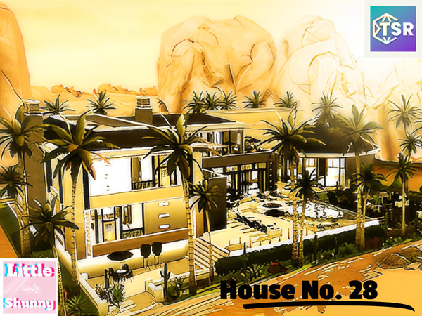 Sims 4 — House No. 28 by LittleLadyShunny — A luxury one million mansion. Equipped with anything your might need, even an