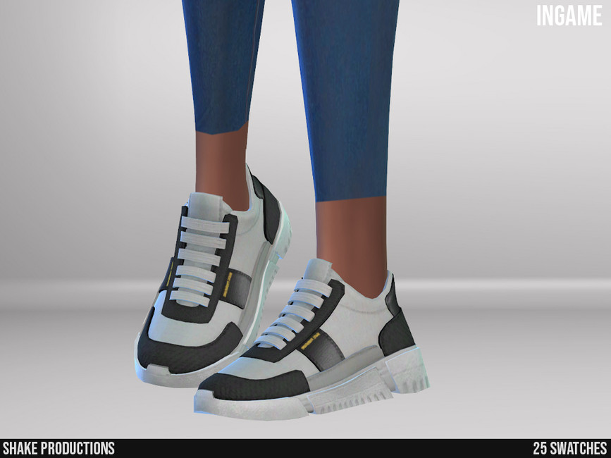 The Sims Resource - 967 - Sneakers (Female)