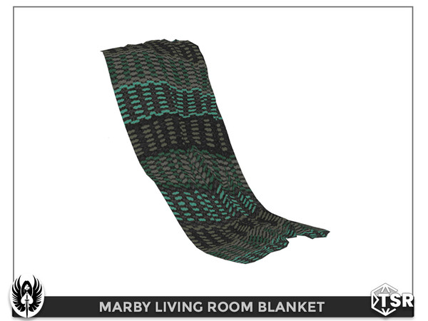 Sims 4 — Marby Living Room Blanket by nemesis_im — Blanket from Marby Living Room Set - 1 Colors - Base Game Compatible