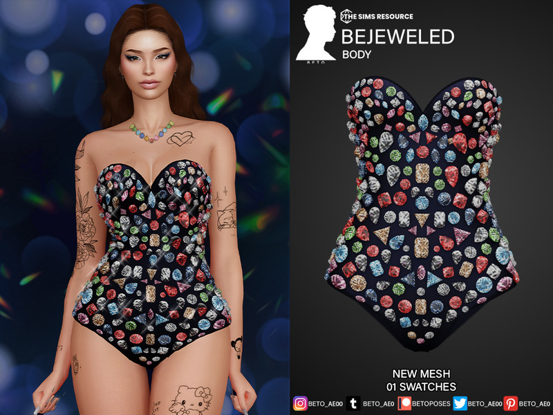 The Sims Resource - Bejeweled (Body)