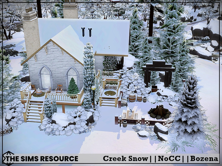 The Sims Resource Creek Snow