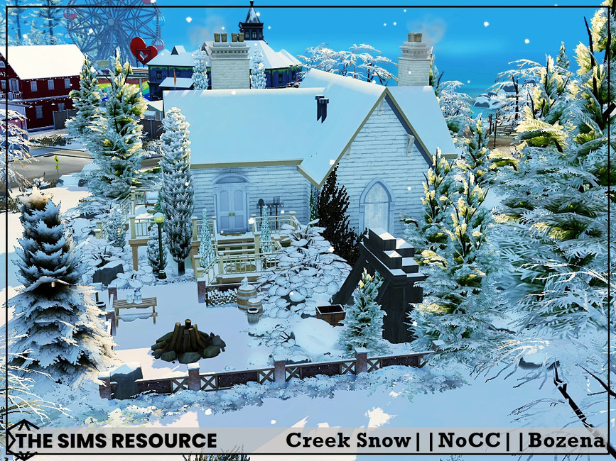 The Sims Resource Creek Snow