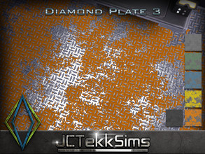Sims 4 — Diamond Plate 3 by JCTekkSims — Created by JCTekkSims.