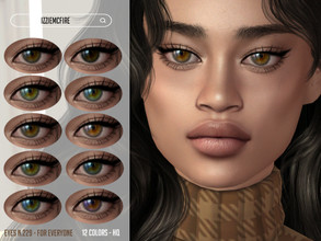 Sims 4 — Eyes N.229 by IzzieMcFire — - Stand alone item with thumbnail - 12 colors - All ages and genders - HQ texture -