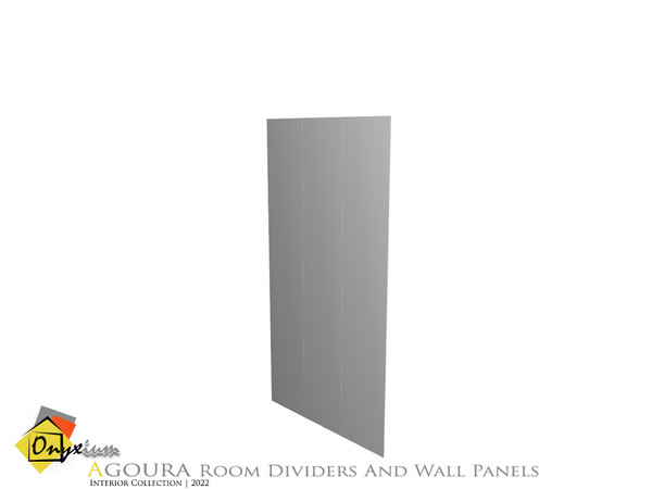 Sims 4 — Agoura Wall Panel Medium by Onyxium — Onyxium@TSR Design Workshop Interior Decoration Collection | Belong To The