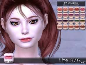 Sims 4 — Lips_276 by tatygagg — New Lipstick for your sims - Female, Male - Human, Alien - Teen to Elder - Hq Compatible