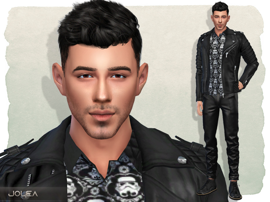 The Sims Resource - SIM Nick Jonas (inspired by)