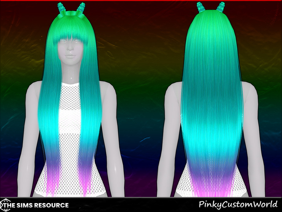 The Sims Resource - Fantasy Retexture of Be Alright (Bangs) hair by Ade