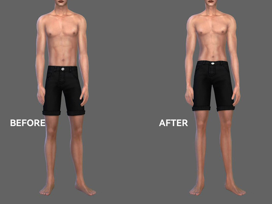 Sims 4 Male Muscle Body Presets