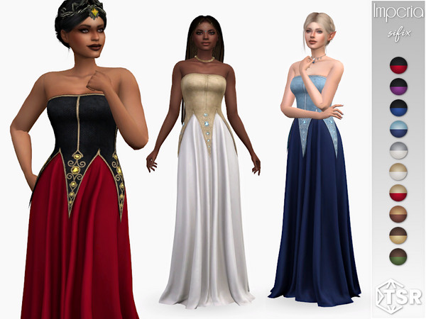 The Sims Resource - Imperia Gown