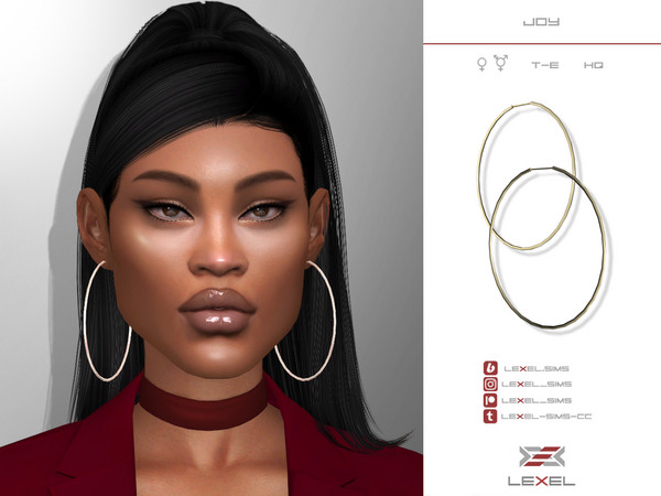 Sims 4 — Joy by LEXEL_s — 4 swatches T-E Both genders HQ textures 