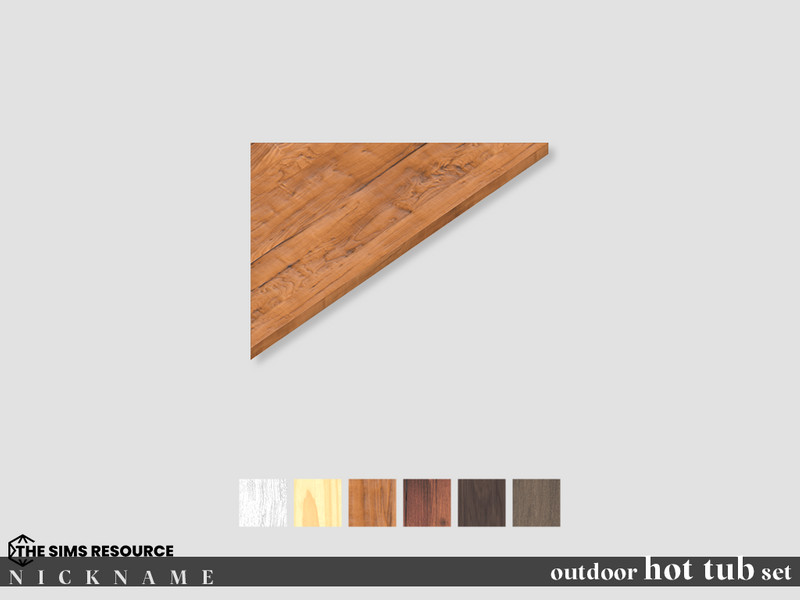 Sims 4 outdoor hot tub set_hot tub edge table by NICKNAME_sims4