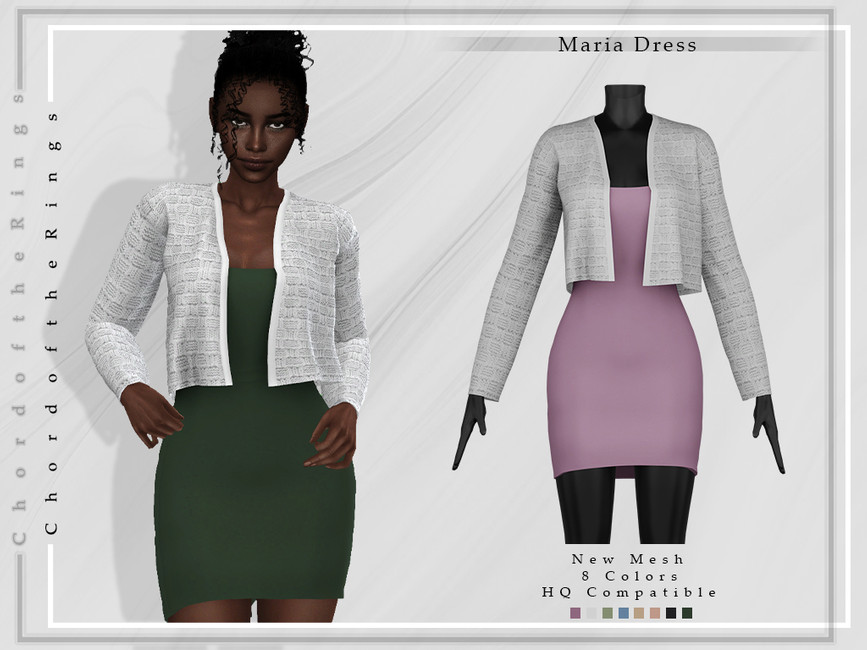 The Sims Resource - Maria Dress
