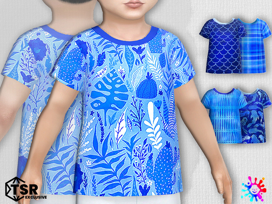 Lapis Lazuli Crop Tee (No.19) main image 0