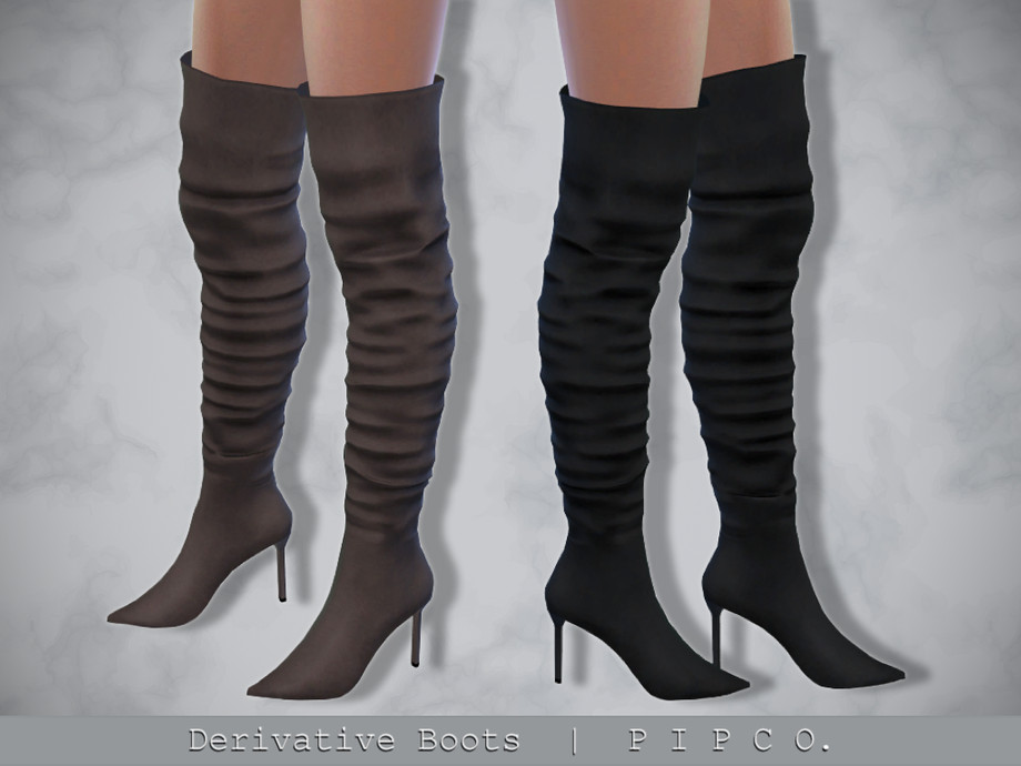 The Sims Resource - Derivative Boots.